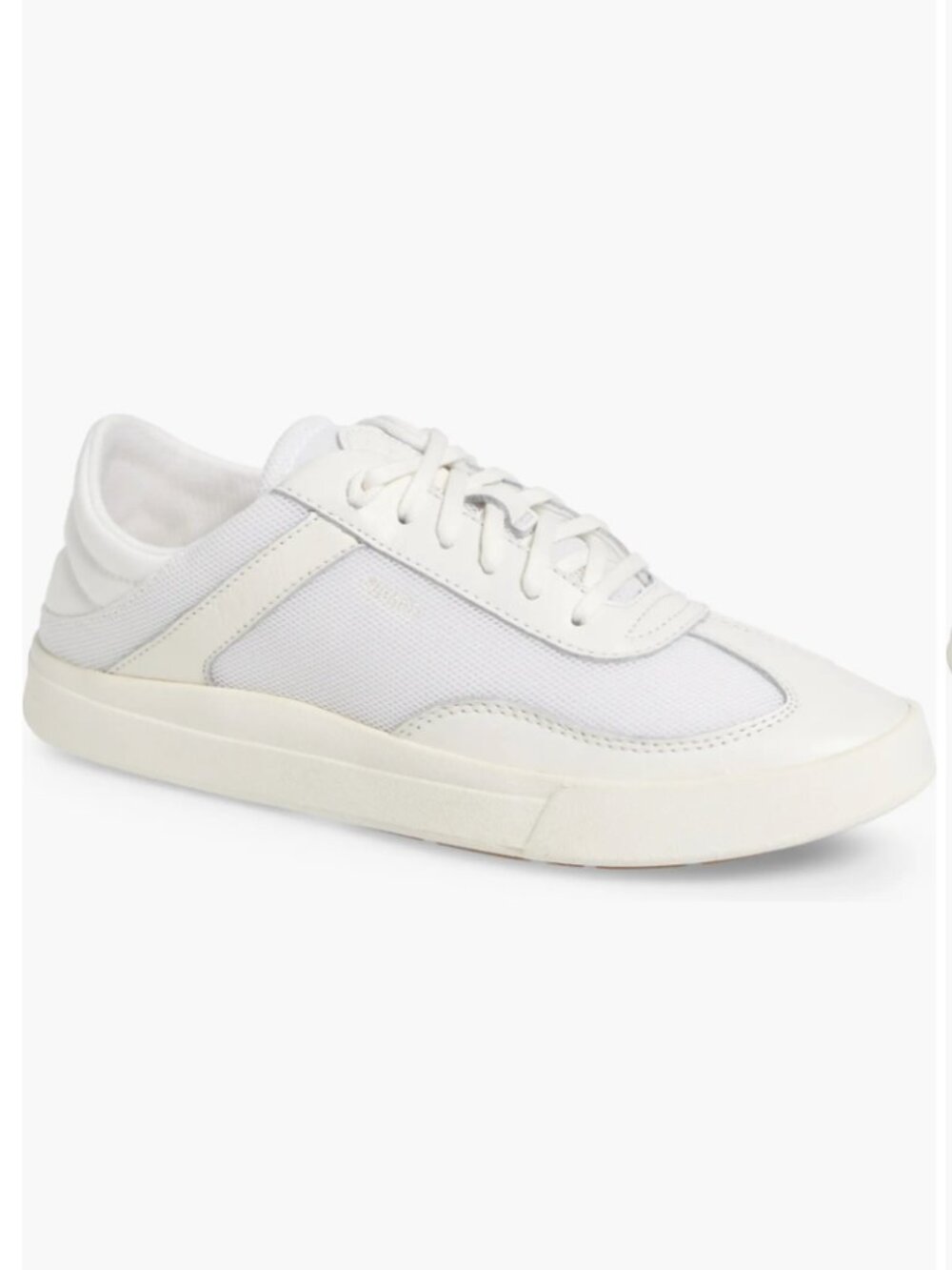 OluKai Ha'upu Hulu White Drop-In Heel Sneakers W9.5 / EU 39.5